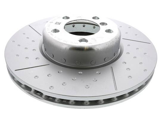 BMW Brake Disc - Rotor Front (340mm) (Cross-Drilled)